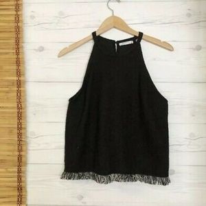 Zara Trafaluc Black Shirt size small